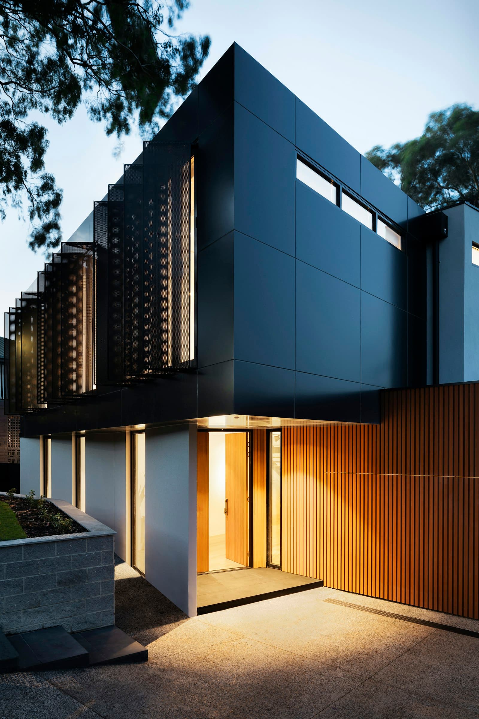 Bright modern home interior — planning schools, banking, and insurance