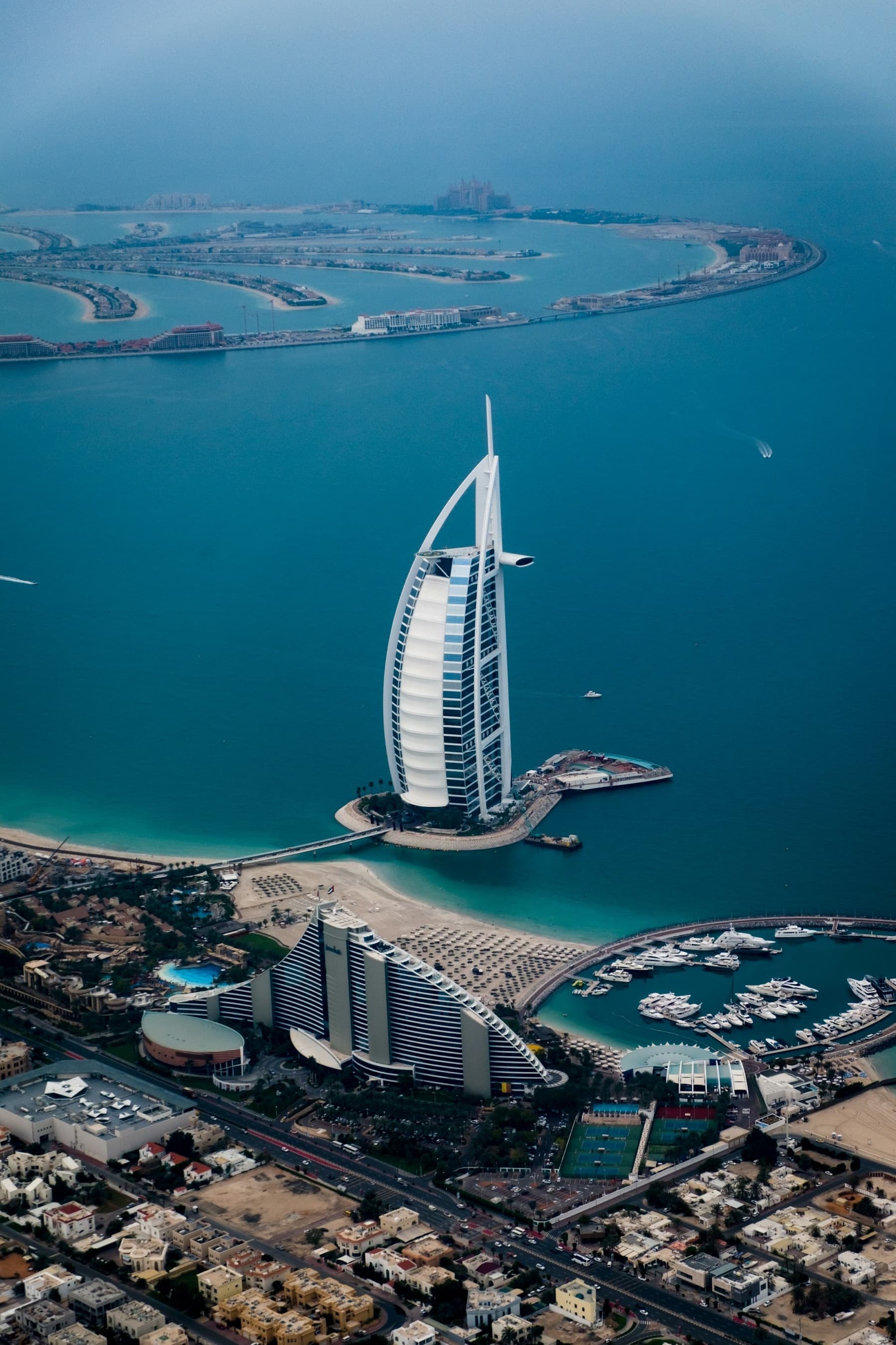Dubai marina evening light — start your settling-in plan